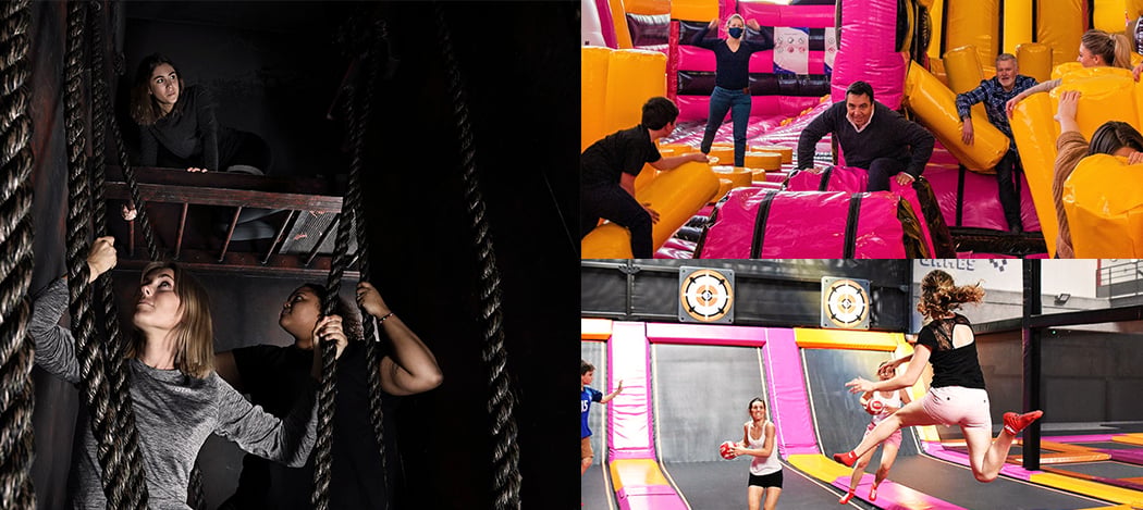 Exalto Décines - Trampoline Park And Prison Island 2